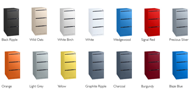 Statewide Filing Cabinets - a colour for every office